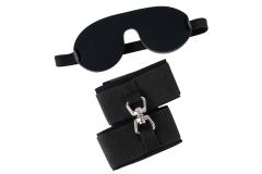 Набор манжеты-наручники и маска Bad Kitty