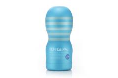 Tenga Cool Edition Deep Throat Cup - Мастурбатор с охлаждающим эффектом, 15х4,5 см (белый)