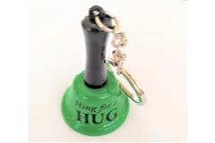 Брелок-колокольчик " Ring for a HUG " зеленый