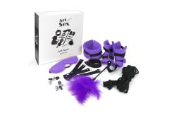 Набор БДСМ Art of Sex - Soft Touch BDSM Set, 9 предметов, Фиолетовый