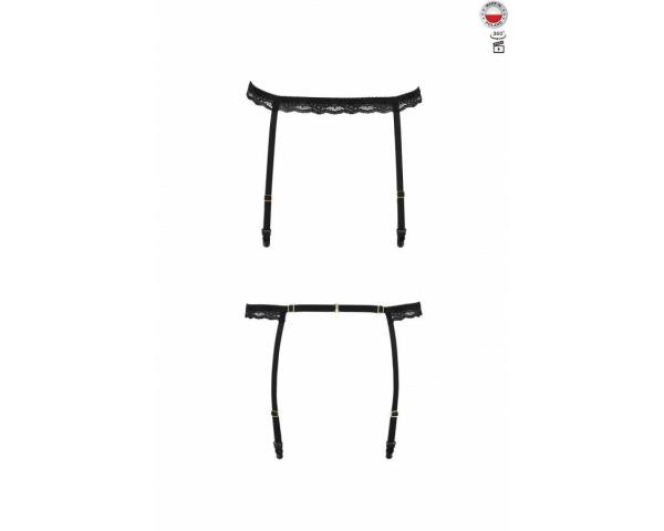 Пояс-стрепы для чулок SHELLY GARTER BELT black XXL/XXXL - Passion ...