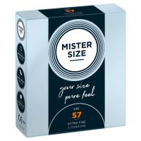 Тонкие презервативы MISTER SIZE (57 мм) 3шт.