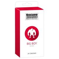 Прозрачные презервативы Secura Big Boy большой размер 24шт