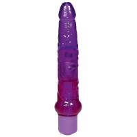 Гелевый вибро-фалос для попки Jelly фиолетовый