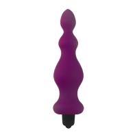 Анальная пробка с вибрацией Adrien Lastic Bullet Amuse Purple, макс. диаметр 3,9 см