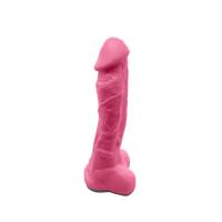 Крафтовое мыло-член с присоской Чистый Кайф Pink size XL, натуральное