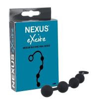 Анальные шарики Nexus Excite Medium Anal Beads, силикон, макс. диаметр 2,5 см