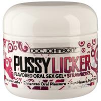 Вкусный гель для кунилингуса Doc Johnson Pussy Licker Strawberry (56 г)