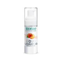 Лубрикант с эффектом вибрации Amoreane Med Liquid Vibrator Peach (30 мл)