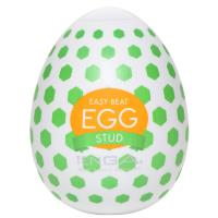 Мастурбатор-яйцо Tenga Egg Stud с шестиугольными выступами