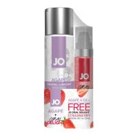 Комплект System JO GWP — Agape 120 ml & Oral Delight — Strawberry 30 мл